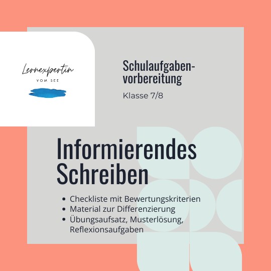 Informierendes Schreiben