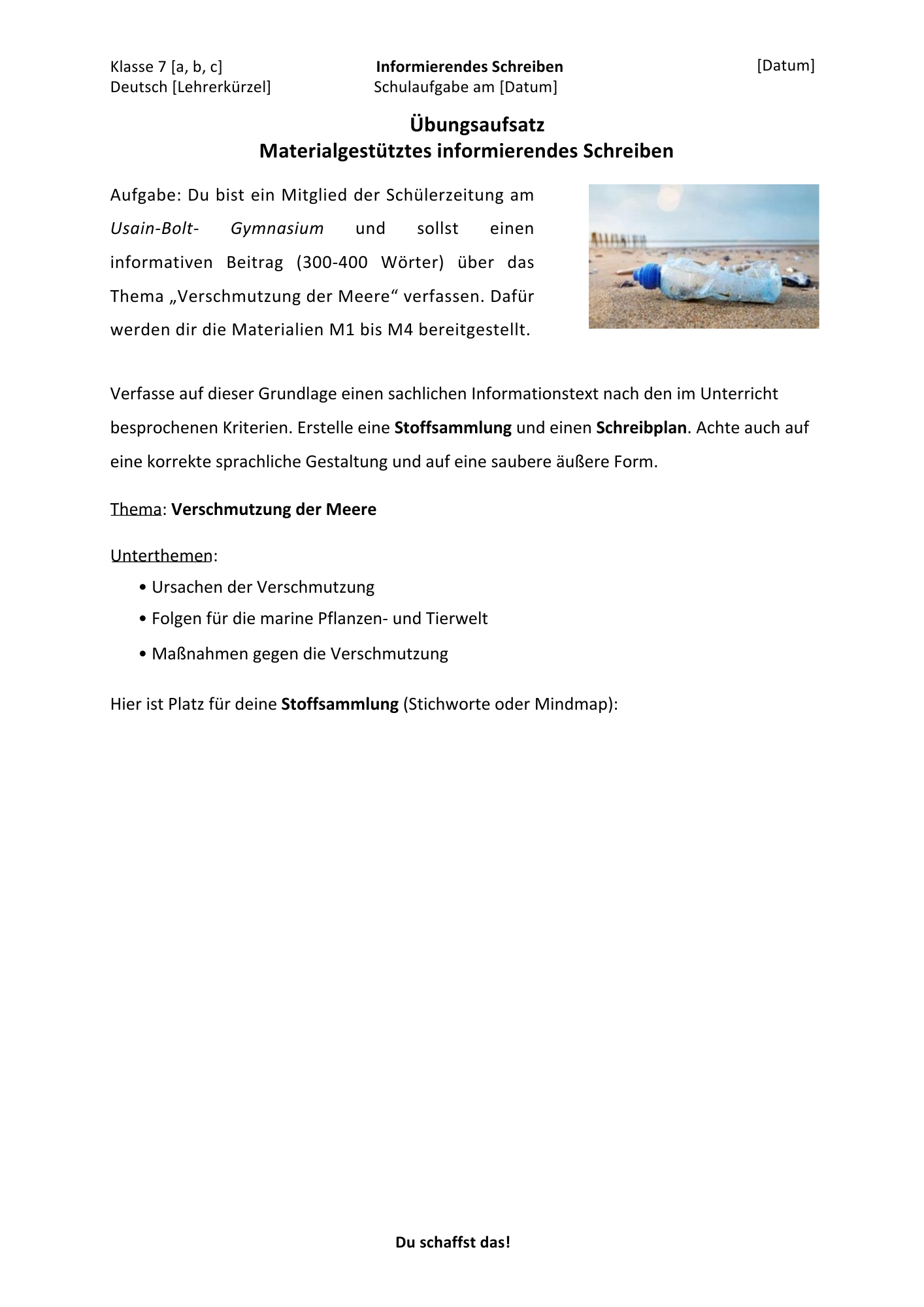 Informierendes Schreiben – Bild 4